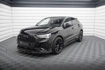 Audi Q3 Sportback F3 2019+ Frontläpp / Frontsplitter V.1 Maxton Design